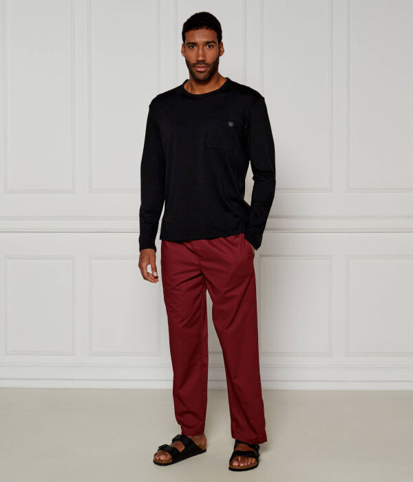 Пижама мужская Calvin Klein Underwear хлопковая, красный/черный
Пижама мужская Calvin Klein Underwear хлопковая, красный/черный