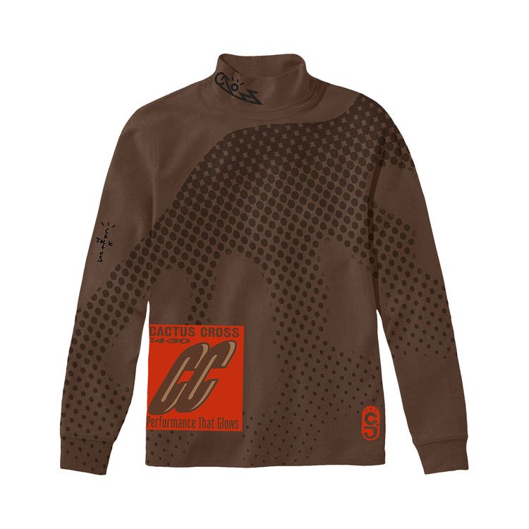 Топ Cactus Jack by Travis Scott CC Sport Mock Neck, Brown
Топ Cactus Jack by Travis Scott CC Sport Mock Neck, Brown