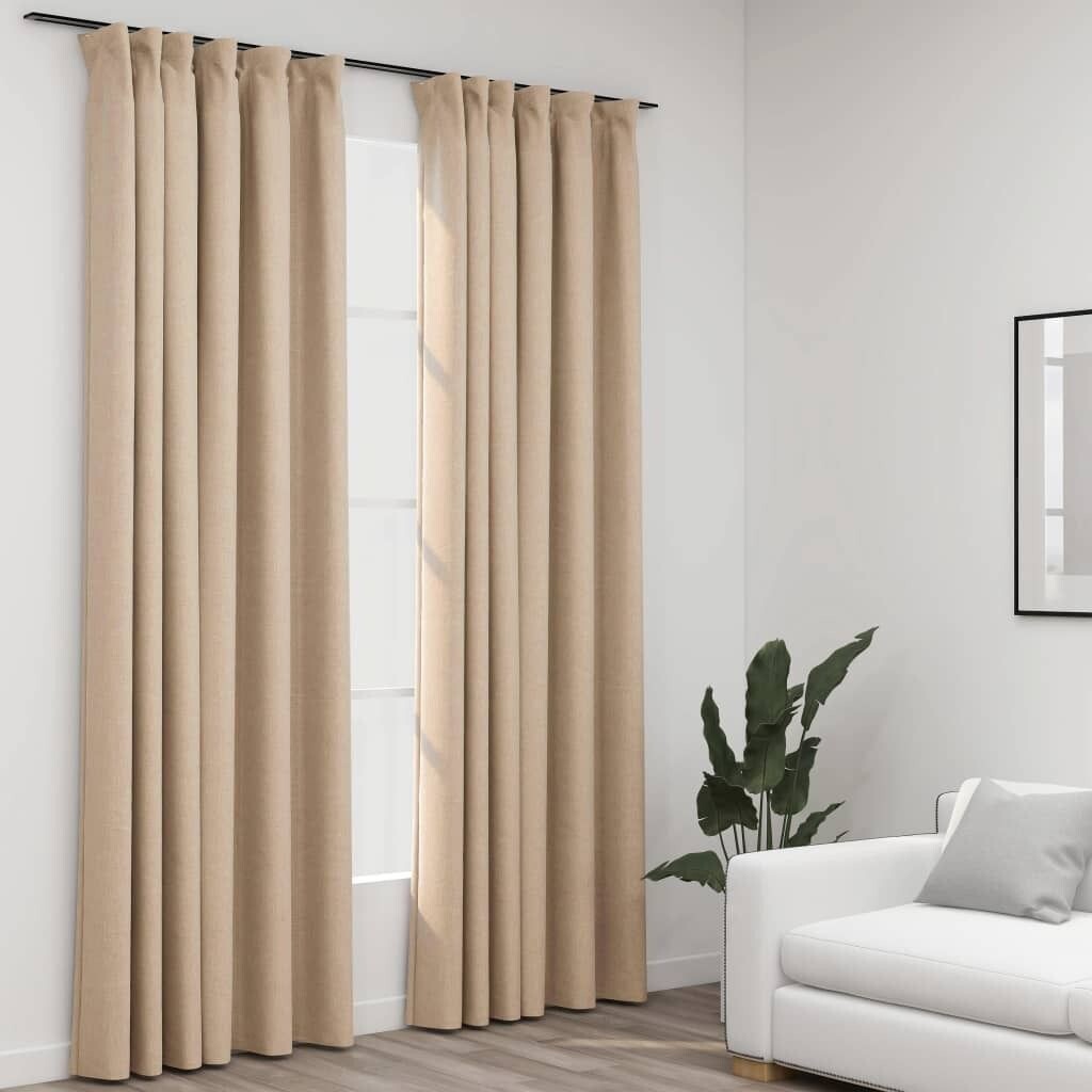 Шторы блэкаут на крючках под лен 2 шт. желтые 140х175 см DKD HOME DECOR, бежевый
Шторы блэкаут на крючках под лен 2 шт. желтые 140х175 см DKD HOME DECOR, бежевый