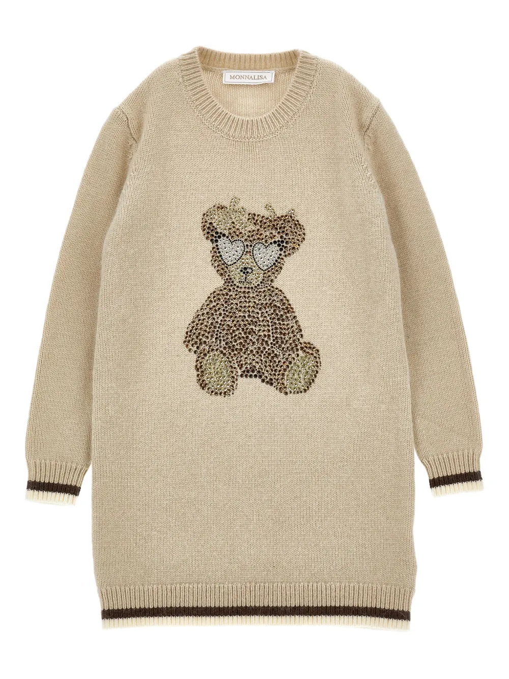 Трикотажное платье Monnalisa, нейтральный
Трикотажное платье Monnalisa, нейтральный