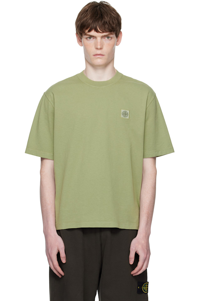 2100025 футболка из органического хлопка гребенного трикотажа Stone Island, цвет sage
2100025 футболка из органического хлопка гребенного трикотажа Stone Island, цвет sage