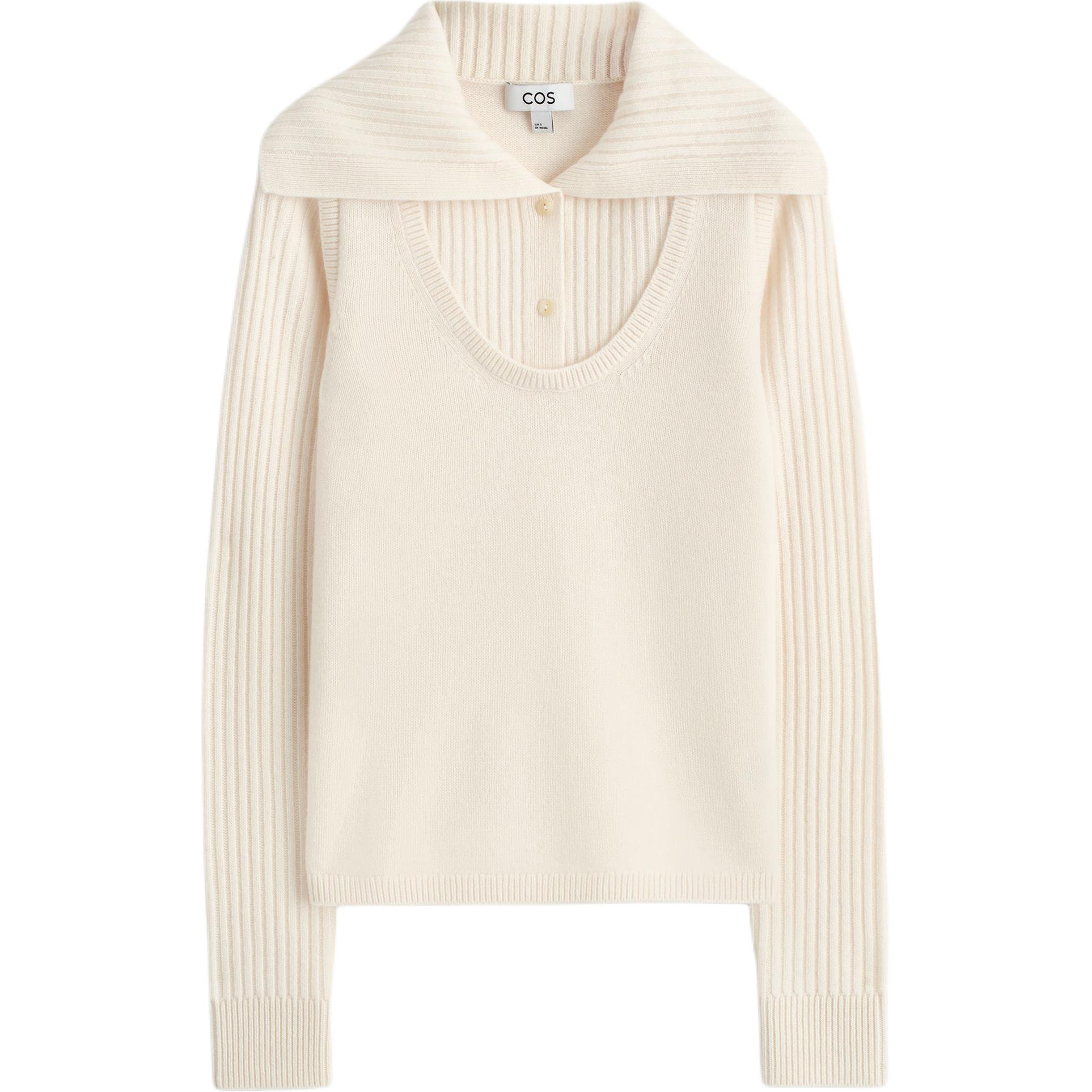 Трикотаж женский COS, айвори
Трикотаж женский COS, айвори