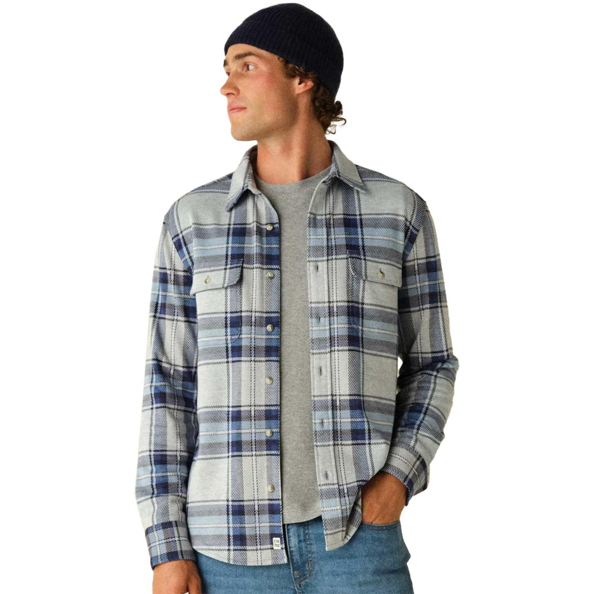 Мужская фланелевая рубашка Dunewood Fair Harbor, Big Surf Blue Plaid
Мужская фланелевая рубашка Dunewood Fair Harbor, Big Surf Blue Plaid