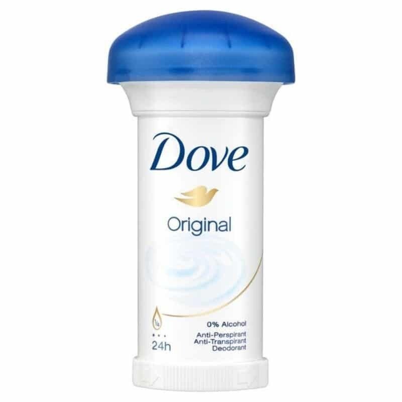 Крем-антиперспирант Dove оригинальный 50мл
Крем-антиперспирант Dove оригинальный 50мл