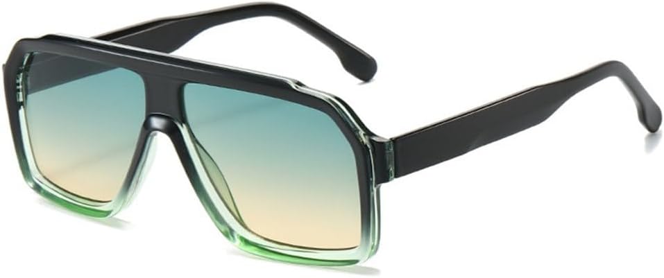 Квадратные солнцезащитные очки для женщин, двухцветная оправа, женские солнцезащитные очки для мужчин, солнцезащитные очки с защитой от УФ-излучения UV400 MUTYNE, Green
Квадратные солнцезащитные очки для женщин, двухцветная оправа, женские солнцезащитные очки для мужчин, солнцезащитные очки с защитой от УФ-излучения UV400 MUTYNE, Green