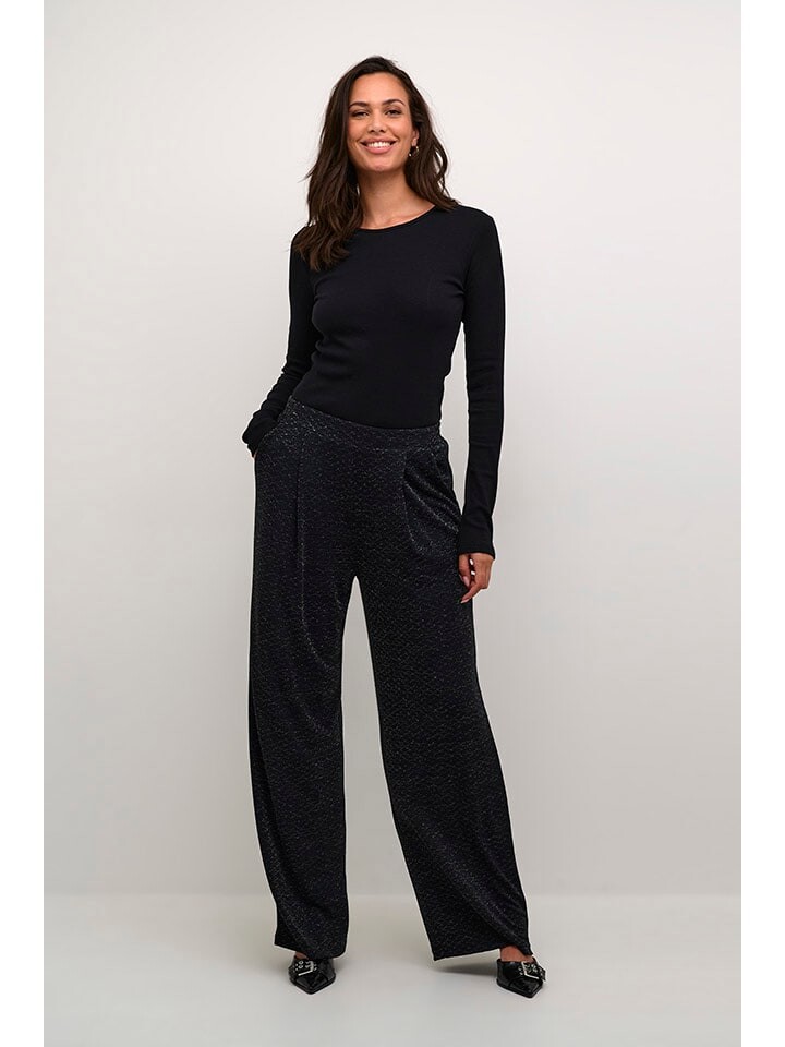 Тканевые брюки Kaffe Marlenehose, черный
Тканевые брюки Kaffe Marlenehose, черный