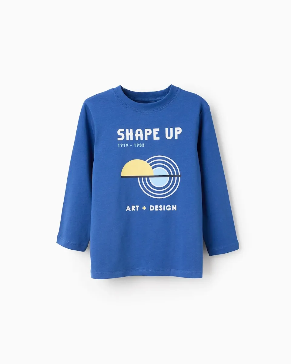 Детская футболка 100% хлопок с принтом Баухаус Zippy, синий
Детская футболка 100% хлопок с принтом Баухаус Zippy, синий