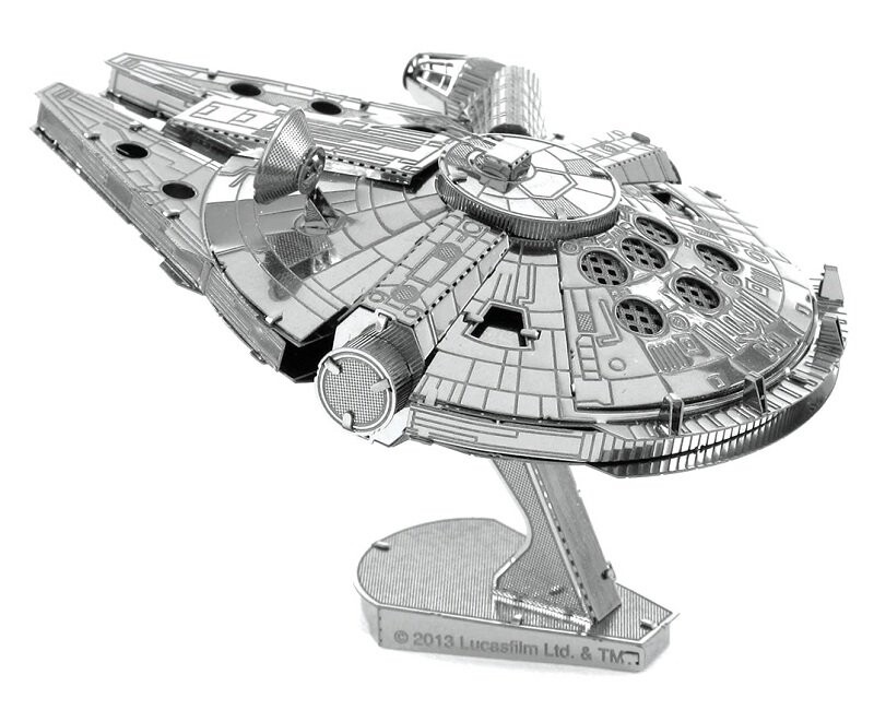 Металлическая Земля, сборочная модель «Сокол Тысячелетия» из «Звездных войн» Metal Earth
Металлическая Земля, сборочная модель «Сокол Тысячелетия» из «Звездных войн» Metal Earth