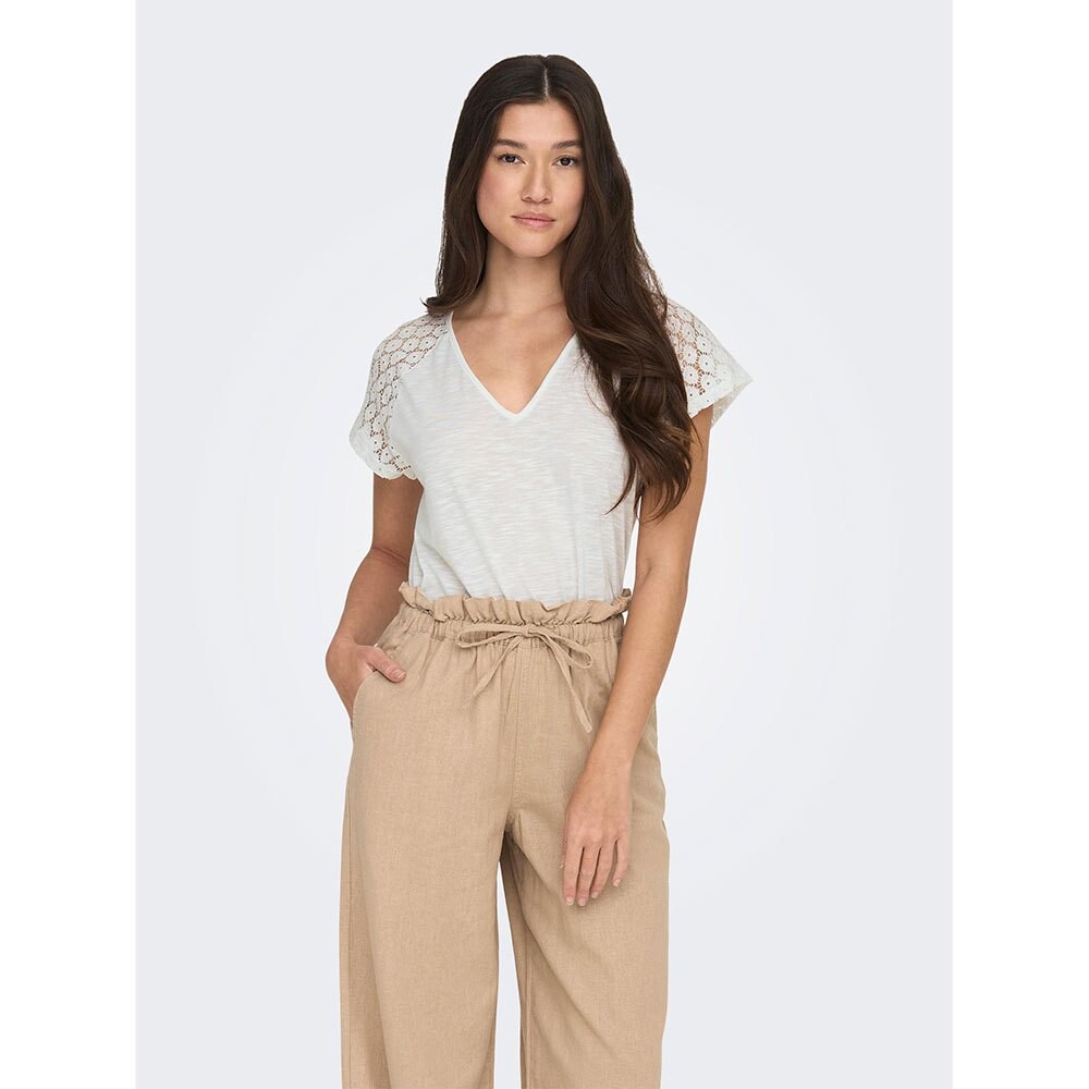 Блуза с коротким рукавом Only Shiv, бежевый
Блуза с коротким рукавом Only Shiv, бежевый