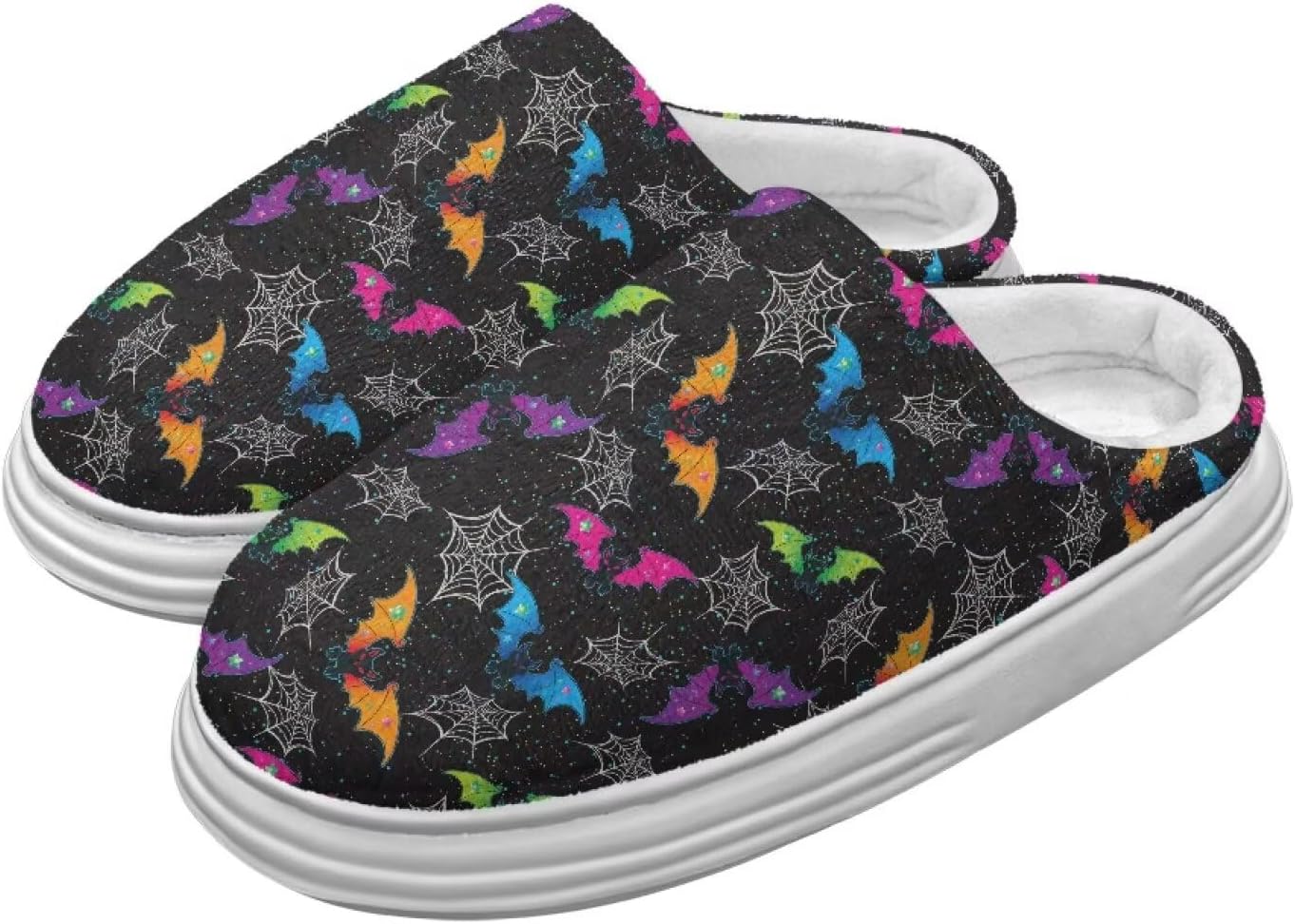 Милые пушистые домашние тапочки для женщин и мужчин, мягкие плюшевые теплые праздничные тапочки, зимние уютные тапочки для спальни, размеры США 4-10 Chririnla, Colorful Bat
Милые пушистые домашние тапочки для женщин и мужчин, мягкие плюшевые теплые праздничные тапочки, зимние уютные тапочки для спальни, размеры США 4-10 Chririnla, Colorful Bat