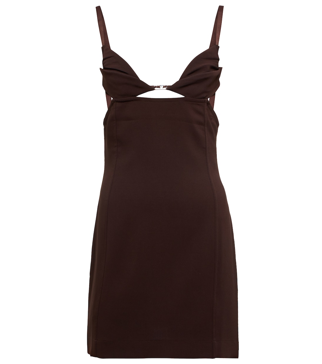 Мини-платье с вырезом Nensi Dojaka, коричневый
Мини-платье с вырезом Nensi Dojaka, коричневый