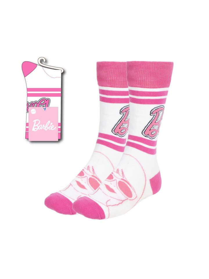 Barbie Женские гольфы до колена, размеры 36-43, носки Cool Girl, розовые
Barbie Женские гольфы до колена, размеры 36-43, носки Cool Girl, розовые