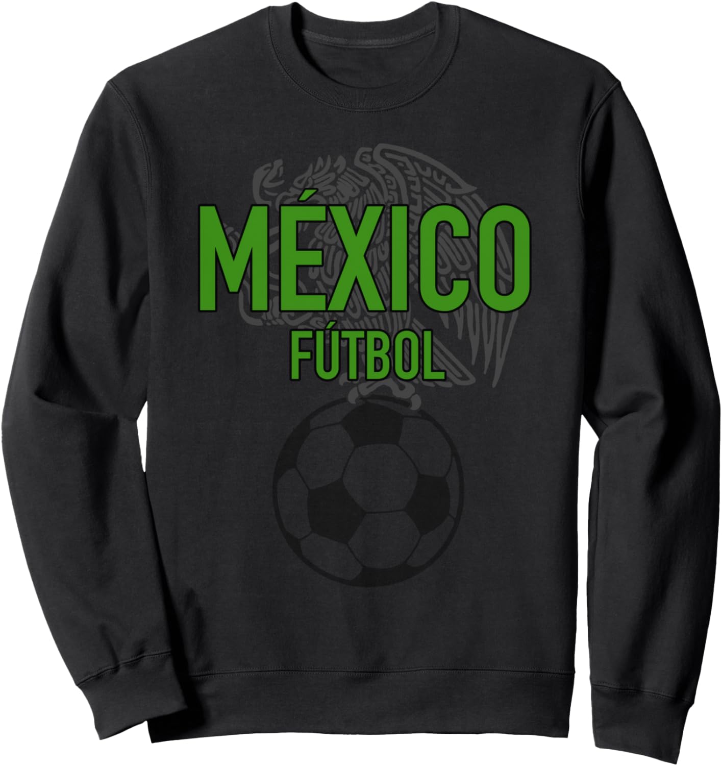 Модная толстовка с футбольной тематикой Мексики Trendy Apparel, черный
Модная толстовка с футбольной тематикой Мексики Trendy Apparel, черный