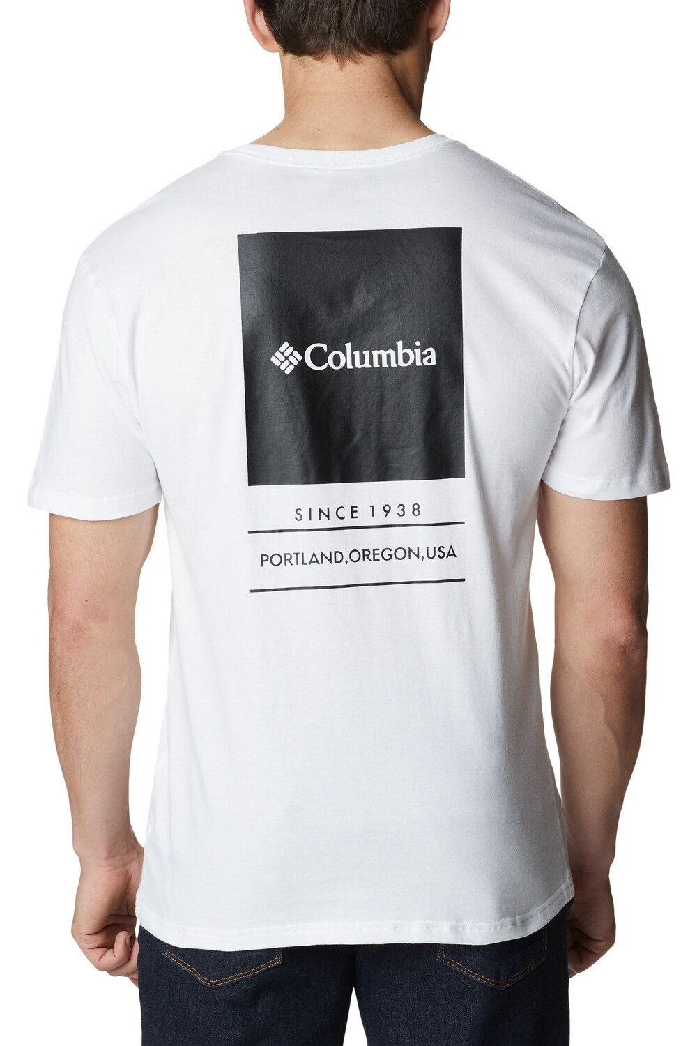 Мужская футболка с принтом Barton Springs Back Columbia, белый
Мужская футболка с принтом Barton Springs Back Columbia, белый