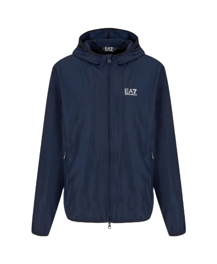 Синяя куртка с капюшоном и карманами на молнии. Emporio Armani Ea7, синий
Синяя куртка с капюшоном и карманами на молнии. Emporio Armani Ea7, синий