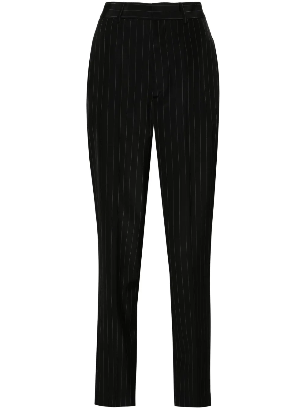 Зауженные брюки в тонкую полоску P.A.R.O.S.H., черный
Зауженные брюки в тонкую полоску P.A.R.O.S.H., черный