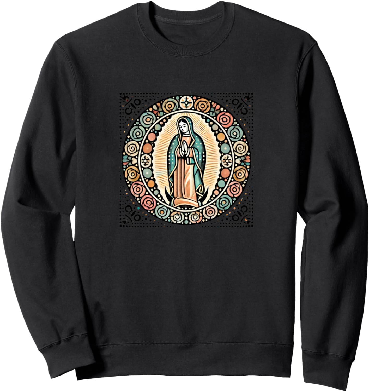 Толстовка Богоматери Гваделупской Art Nuestra Senora de Guadalupe Retro Womens Arts Snugg, черный
Толстовка Богоматери Гваделупской Art Nuestra Senora de Guadalupe Retro Womens Arts Snugg, черный
