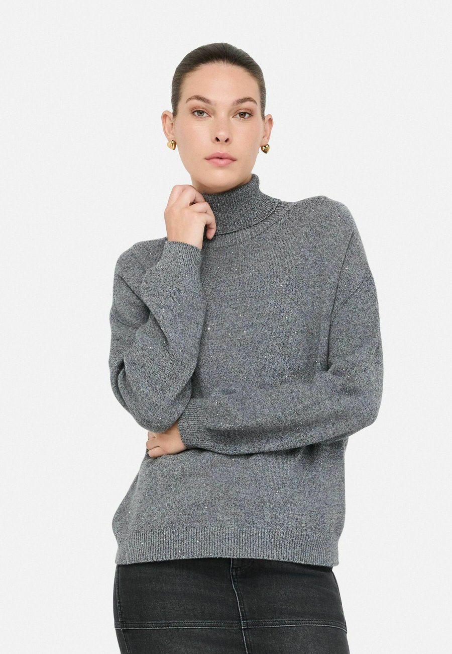 Джемпер LIU JO POLO-NECK WITH MICRO-SEQUINS, Grey
Джемпер LIU JO POLO-NECK WITH MICRO-SEQUINS, Grey