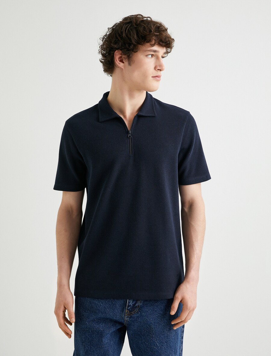 Рубашка Koton, темно-синий 
Рубашка Koton, темно-синий