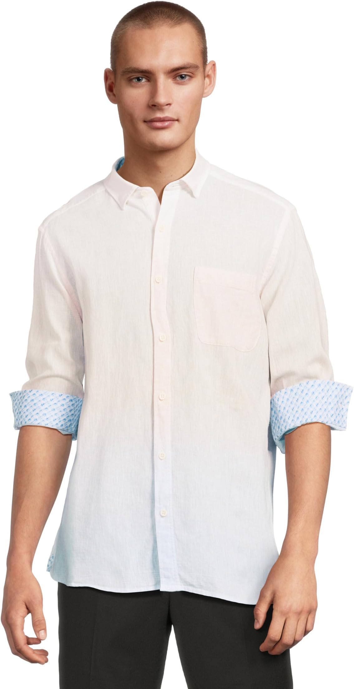 Рубашка Johnston & Murphy Ombre Linen Shirt, цвет Tan/Blue
Рубашка Johnston & Murphy Ombre Linen Shirt, цвет Tan/Blue