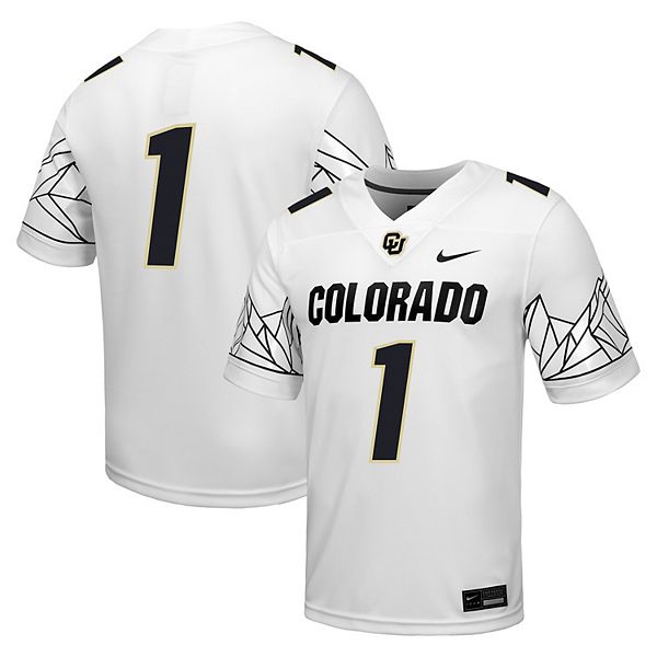 Мужская белая футболка Colorado Buffaloes Untouchable Nike
Мужская белая футболка Colorado Buffaloes Untouchable Nike