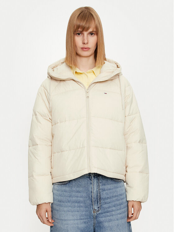 Пуховик стандартного кроя Tommy Jeans, бежевый
Пуховик стандартного кроя Tommy Jeans, бежевый