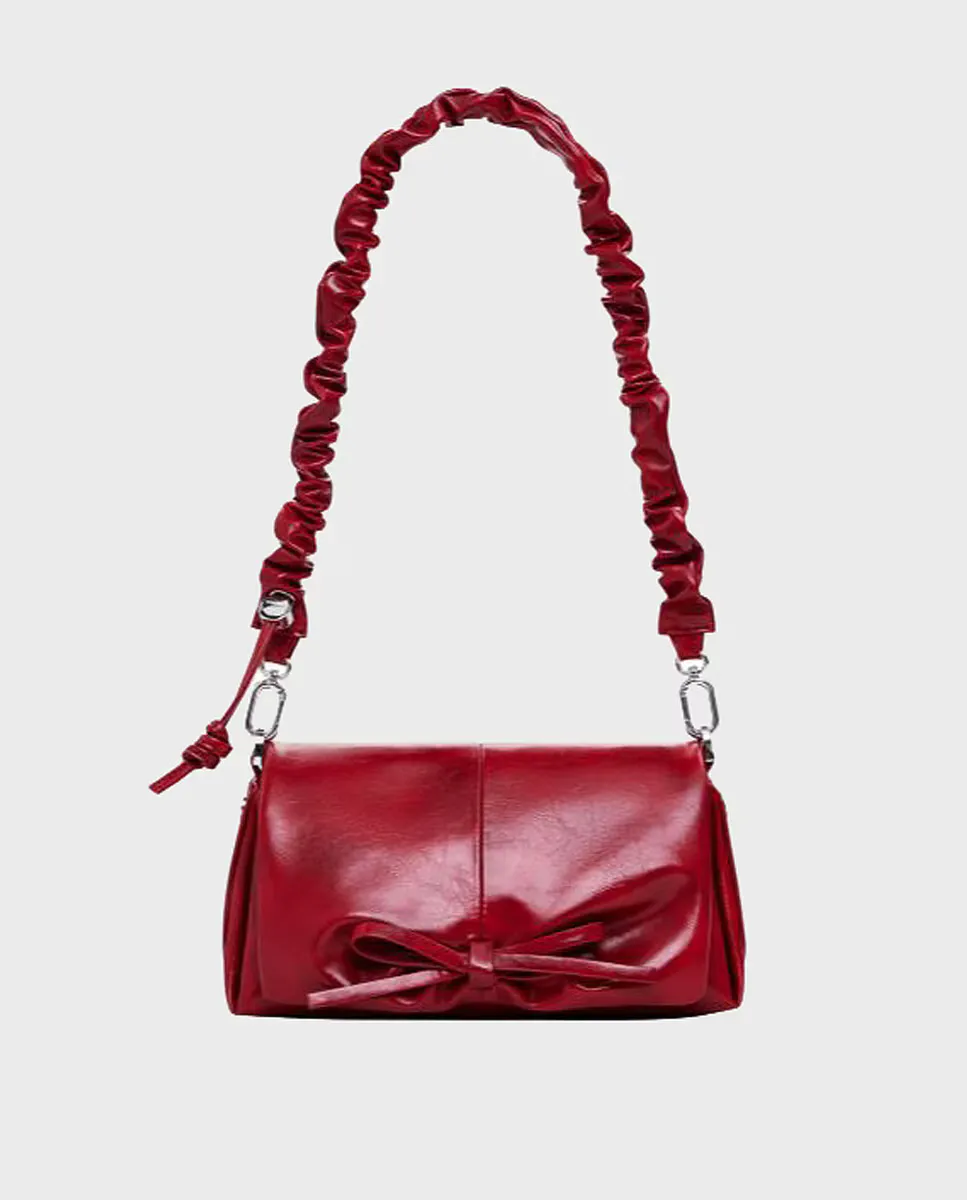 Маленькая блестящая сумка с бантом Desigual, красный
Маленькая блестящая сумка с бантом Desigual, красный