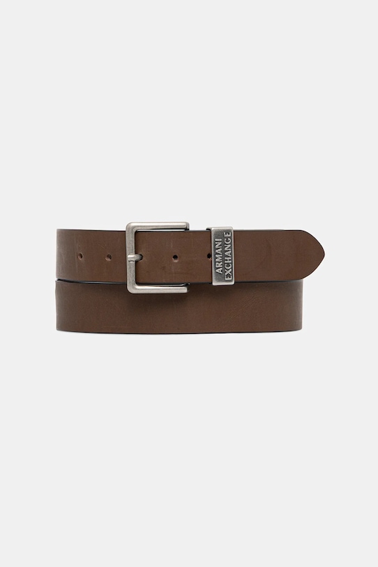 Кожаный ремень Armani Exchange, коричневый
Кожаный ремень Armani Exchange, коричневый