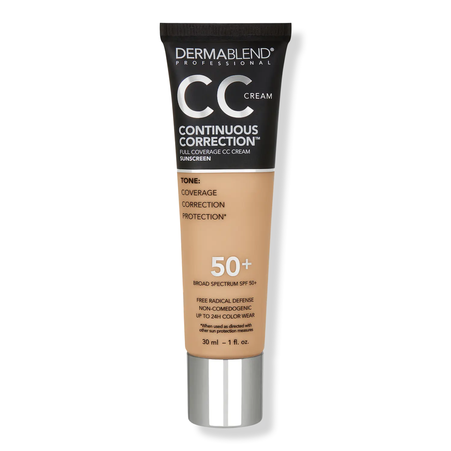 Коррекция тона кожи с помощью CC-крема, SPF 50+ Dermablend, 40N (medium)
Коррекция тона кожи с помощью CC-крема, SPF 50+ Dermablend, 40N (medium)