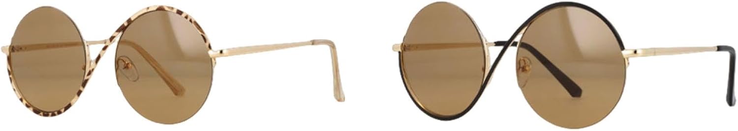 Ретро круглые солнцезащитные очки в полуободковой оправе, модные мужские и женские солнцезащитные очки с защитой от УФ-излучения UV400, винтажные очки TKKTLLT, Leopard
Ретро круглые солнцезащитные очки в полуободковой оправе, модные мужские и женские солнцезащитные очки с защитой от УФ-излучения UV400, винтажные очки TKKTLLT, Leopard