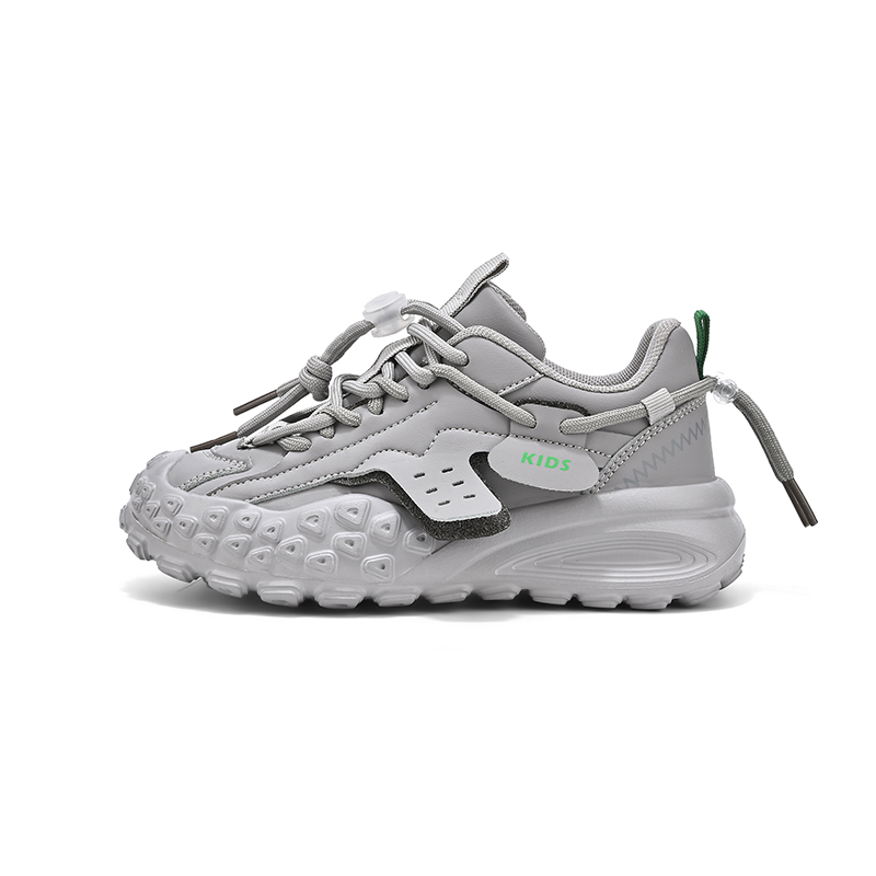 Кроссовки для бега с низким верхом, противоскользящие, износостойкие, легкие, с амортизацией. Детские. Wooden houses, серый 
Кроссовки для бега с низким верхом, противоскользящие, износостойкие, легкие, с амортизацией. Детские. Wooden houses, серый