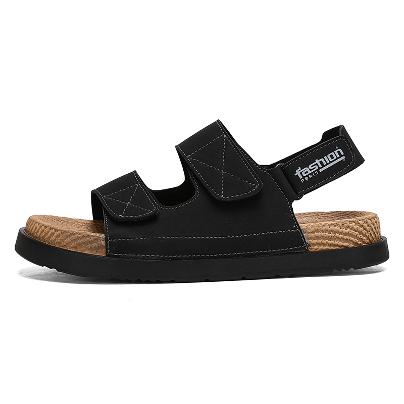 Shiozawa Пляжные сандалии мужские, черные, желтые 
Shiozawa Пляжные сандалии мужские, черные, желтые