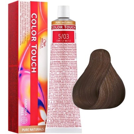 Color Touch Pure Naturals без аммиака, 60 мл, Wella 
Color Touch Pure Naturals без аммиака, 60 мл, Wella