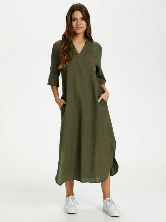 Платье из льняной смеси kaisey KAFFE, цвет Grape Leaf
Платье из льняной смеси kaisey KAFFE, цвет Grape Leaf
