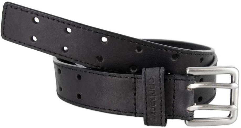 Carhartt Men's Casual Rugged Belts for Youth, Available in Multiple Styles, Colors & Sizes, Saddle Leather Double Prong Perforated (Black)
Carhartt Men's Casual Rugged Belts for Youth, Available in Multiple Styles, Colors & Sizes, Saddle Leather Double Prong Perforated (Black)