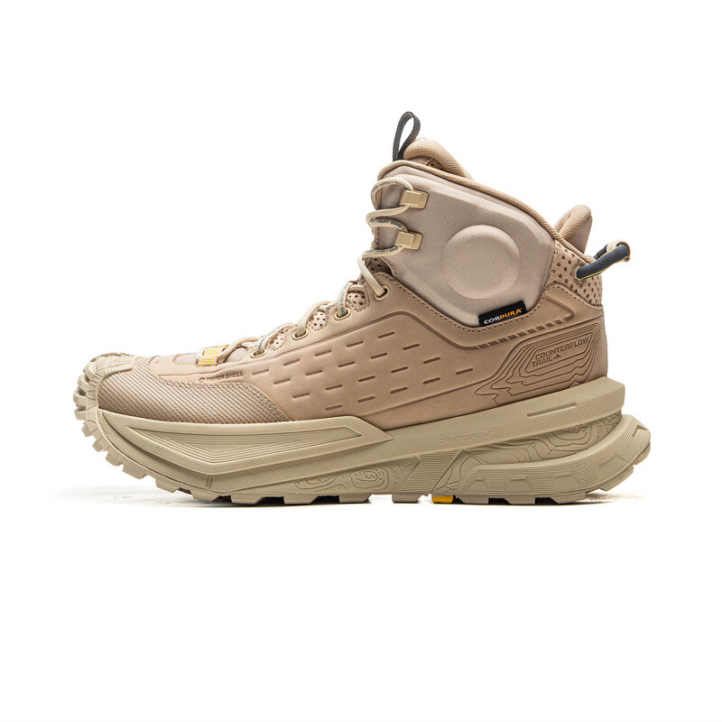 CF Su Xingchuan Кроссовки для походов и треккинга унисекс с высоким берцем, коричневый/песочно-бежевый/голубой Lining
CF Su Xingchuan Кроссовки для походов и треккинга унисекс с высоким берцем, коричневый/песочно-бежевый/голубой Lining