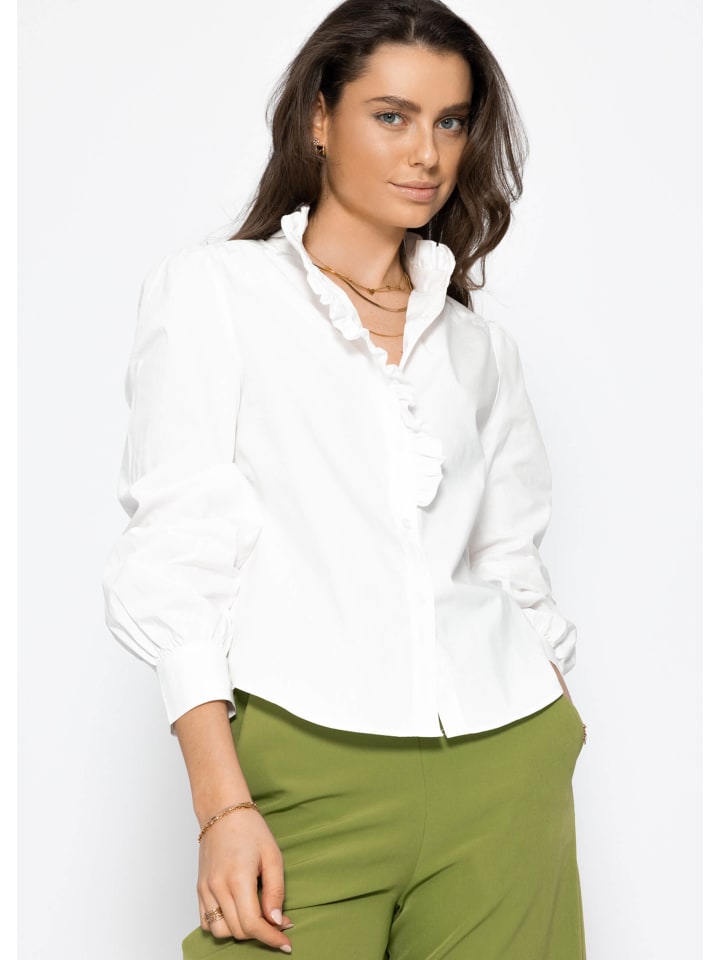 Блузка SASSYCLASSY, белый 
Блузка SASSYCLASSY, белый