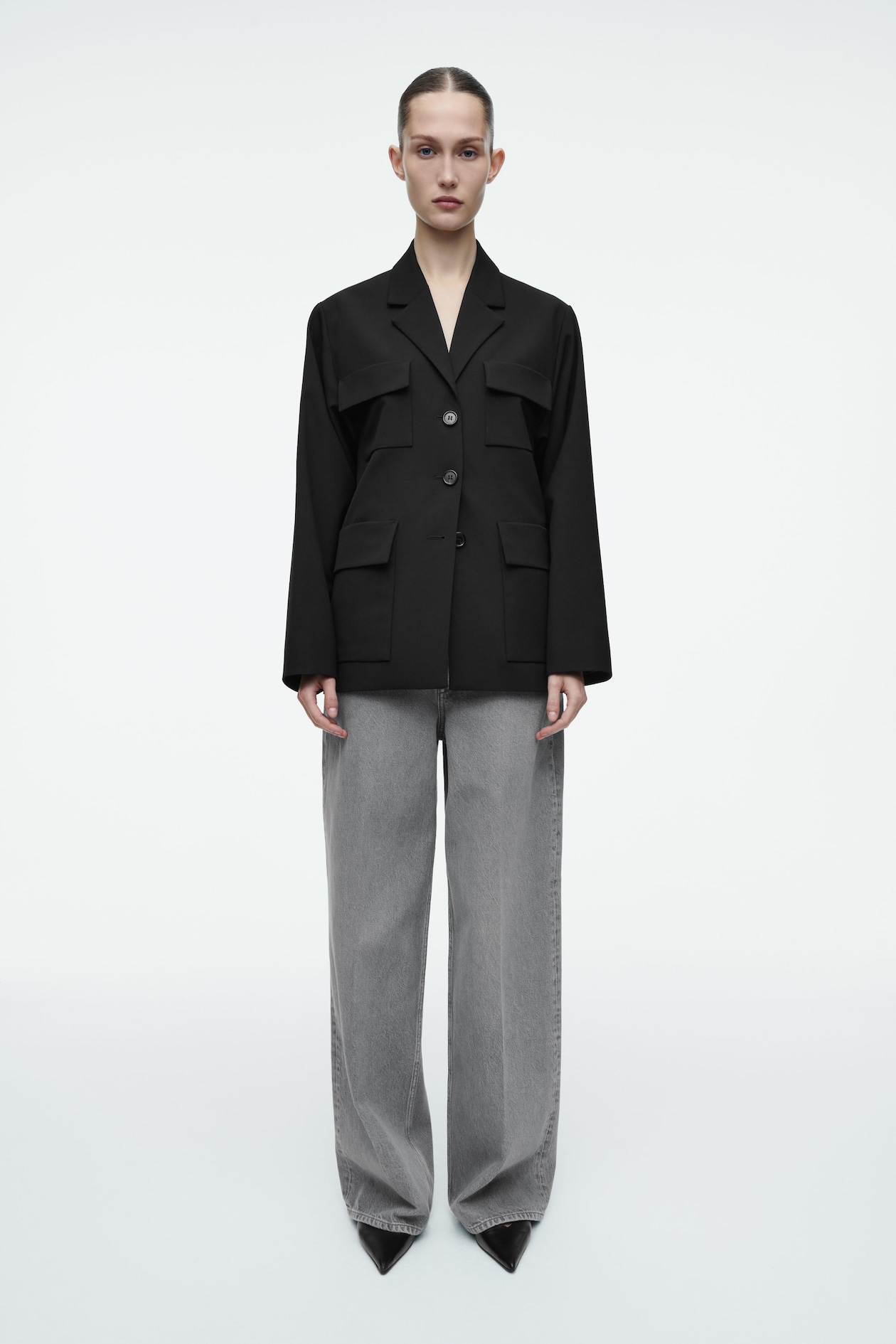 Джинсы „tide” с широкими штанинами COS, серый
Джинсы „tide” с широкими штанинами COS, серый