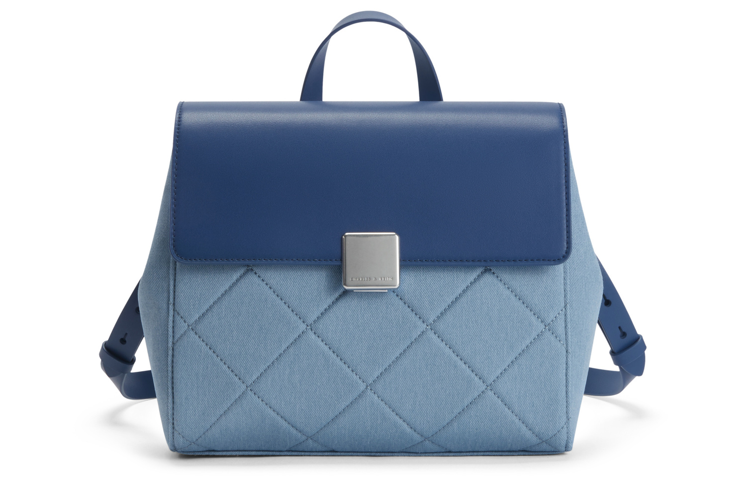 Джинсовый рюкзак CK малый Двуплечевая сумка Средний размер Женская Мультиколор CHARLES&KEITH Темный джинсовый синий 
Джинсовый рюкзак CK малый Двуплечевая сумка Средний размер Женская Мультиколор CHARLES&KEITH Темный джинсовый синий