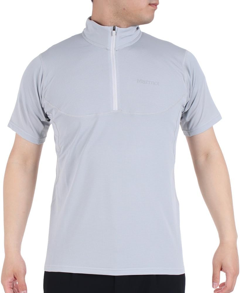 Мужская футболка Marmot Climb Speed с коротким рукавом и застежкой-молнией, серый
Мужская футболка Marmot Climb Speed с коротким рукавом и застежкой-молнией, серый