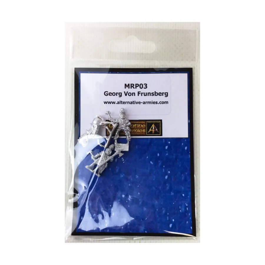 Георг фон Фрунсберг (пеший и конный), Altuos Historical Miniatures - Early 16th Century (15mm)
Георг фон Фрунсберг (пеший и конный), Altuos Historical Miniatures - Early 16th Century (15mm)