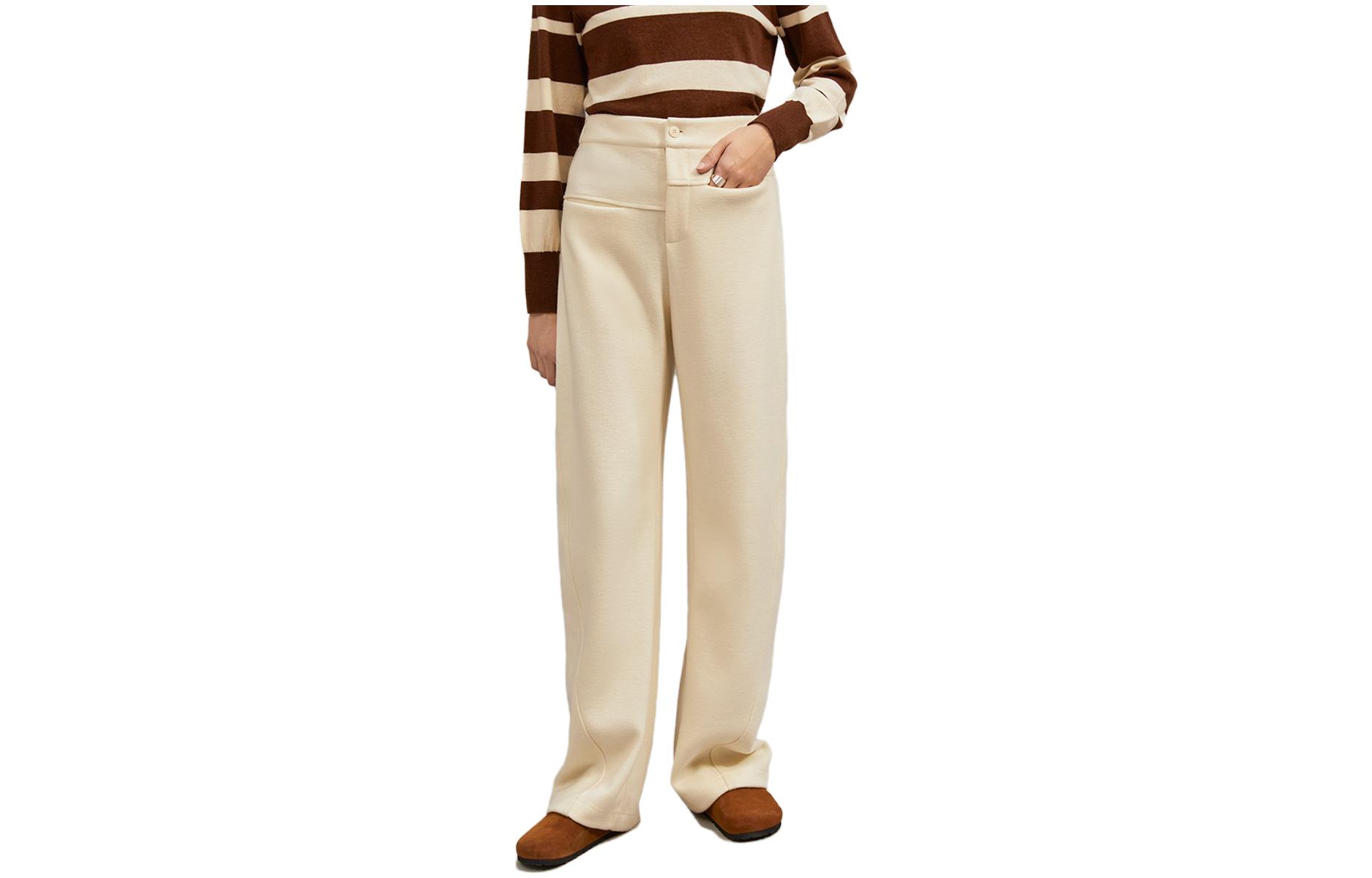 Повседневные брюки женские Moderate Straight Fit ELLE, белый
Повседневные брюки женские Moderate Straight Fit ELLE, белый
