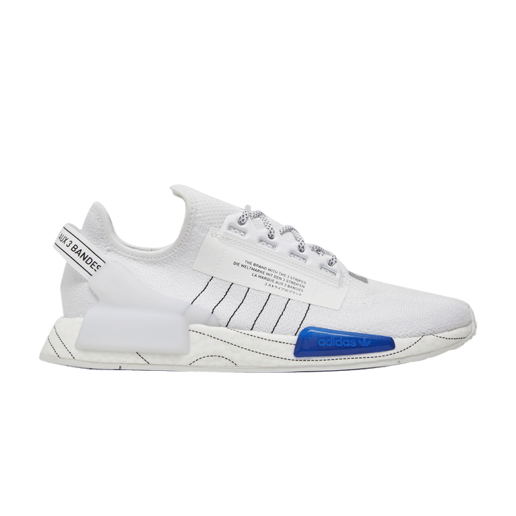 Кроссовки adidas NMD_R1 V2 'White Bold Blue', белый
Кроссовки adidas NMD_R1 V2 'White Bold Blue', белый