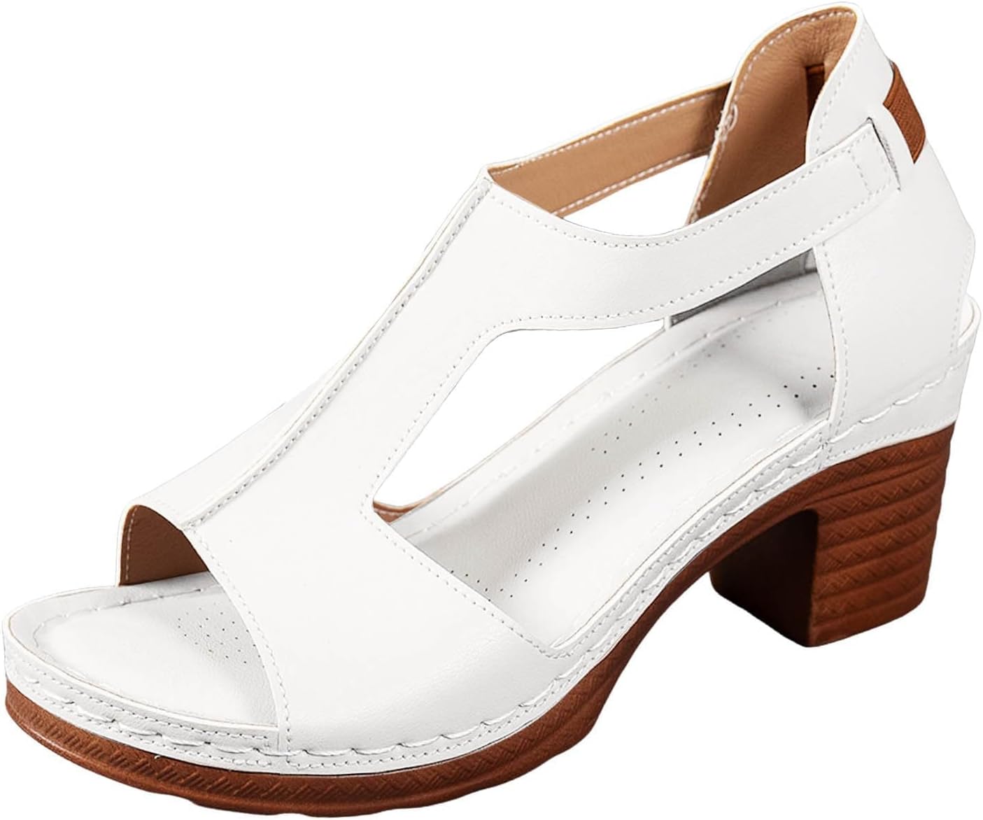 Женские сандалии с массивным каблуком и ремешком на щиколотке, удобные нарядные танкетки, летние сандалии с открытым носком, модная обувь для свадьбы и вечеринки, обувь в стиле Y2K Toumov, белый
Женские сандалии с массивным каблуком и ремешком на щиколотке, удобные нарядные танкетки, летние сандалии с открытым носком, модная обувь для свадьбы и вечеринки, обувь в стиле Y2K Toumov, белый