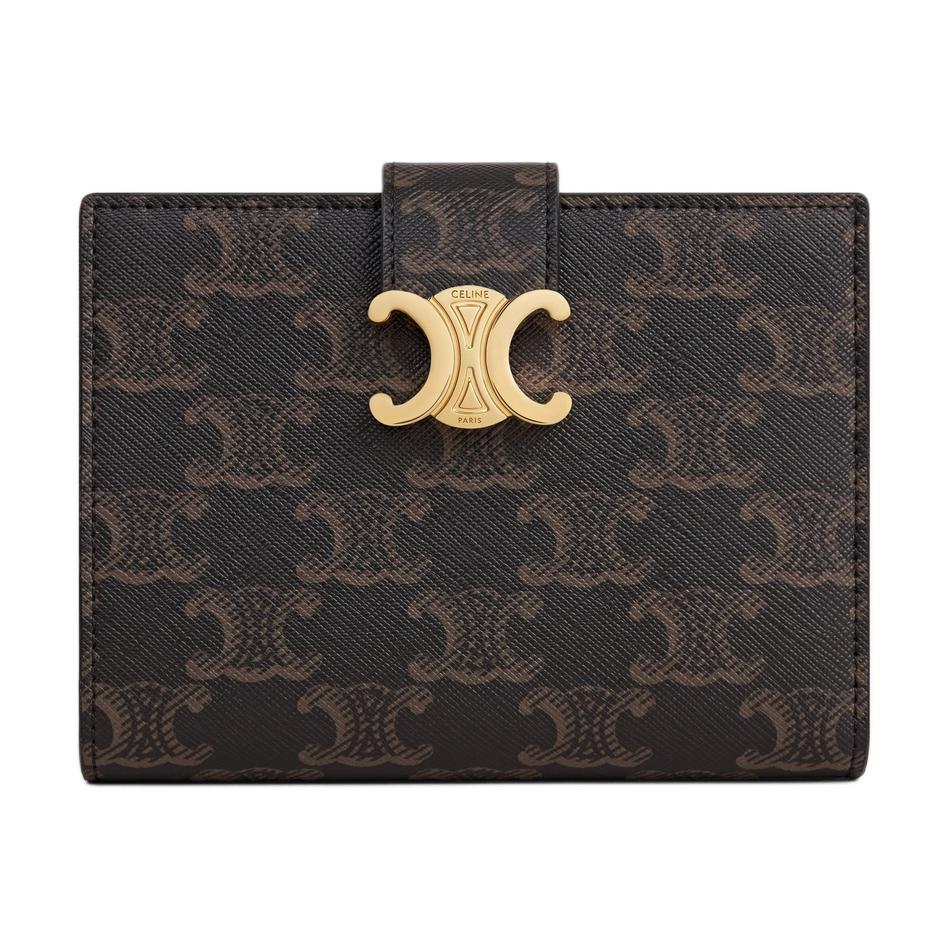 CELINE Кожаный бумажник женский коричневый
CELINE Кожаный бумажник женский коричневый