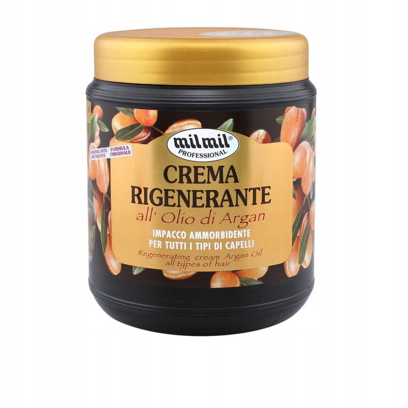 MilMil, Регенерирующая маска для волос с арганой, 1000г
MilMil, Регенерирующая маска для волос с арганой, 1000г