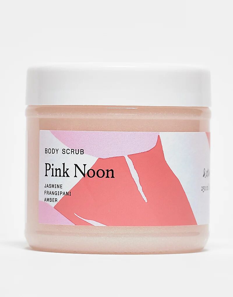 Скраб для тела & Other Stories в оттенке «Розовый полдень» с нотами жасмина, франжипани и амбры
Скраб для тела & Other Stories в оттенке «Розовый полдень» с нотами жасмина, франжипани и амбры