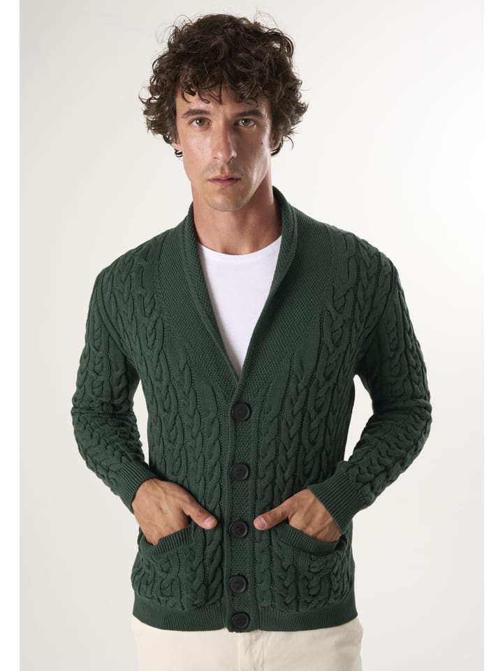 Темно-зеленый кардиган Felix Hardy
Темно-зеленый кардиган Felix Hardy
