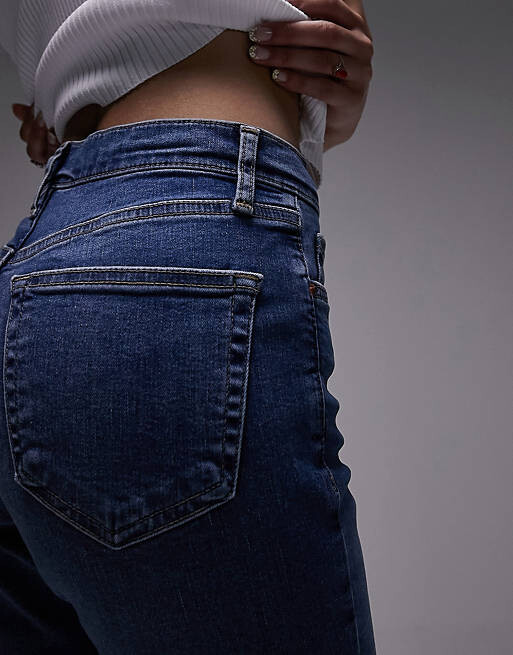 Синие джинсы Topshop Jamie
Синие джинсы Topshop Jamie