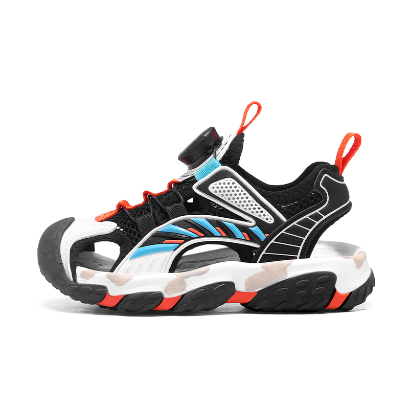 Детские сандалии с противоскользящими амортизаторами и износостойкими свойствами SUPEREDGE, черный/мультиколор
Детские сандалии с противоскользящими амортизаторами и износостойкими свойствами SUPEREDGE, черный/мультиколор